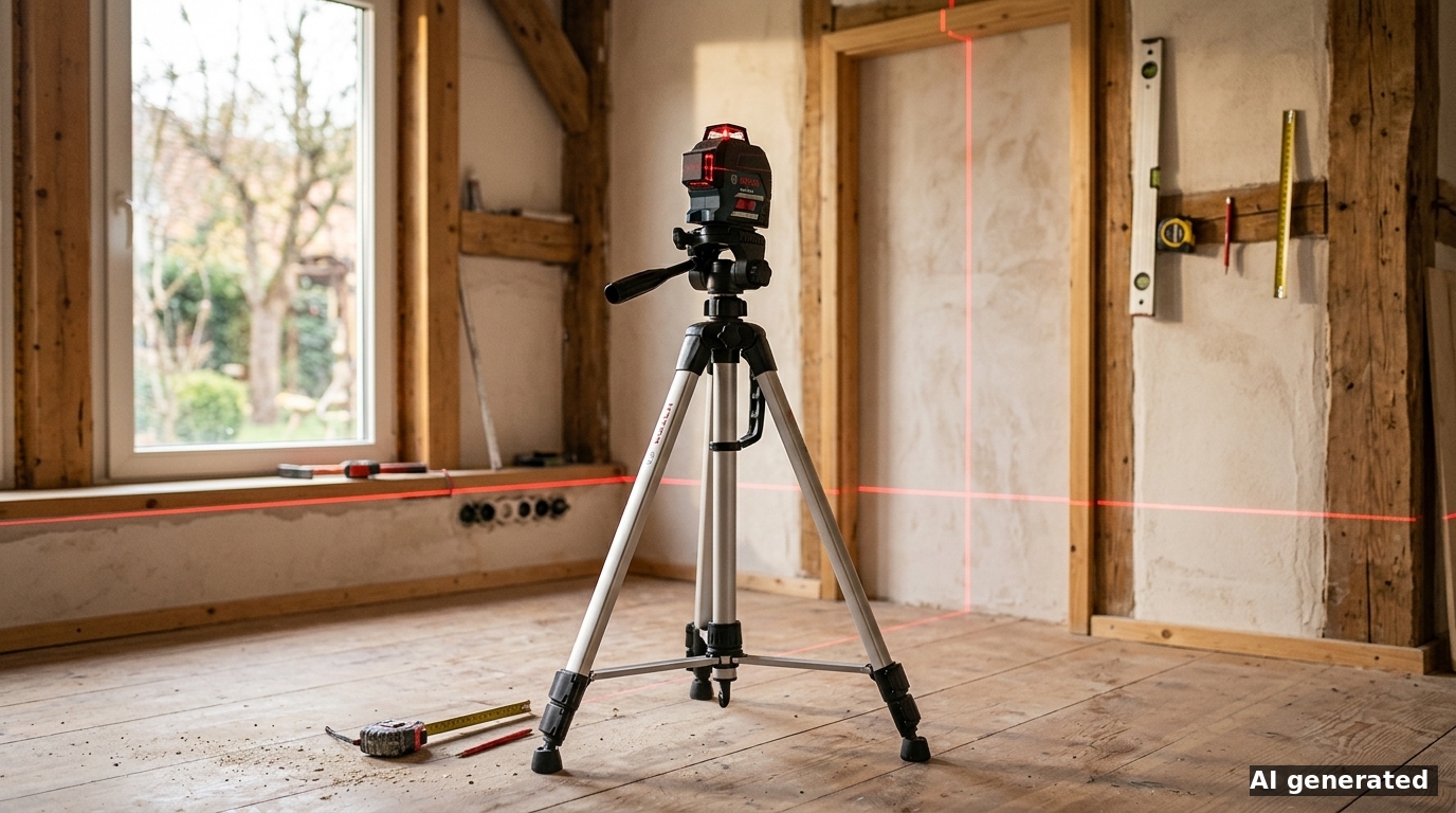 Stativ für den Kreuzlinienlaser: Welches passt & lohnt sich?
